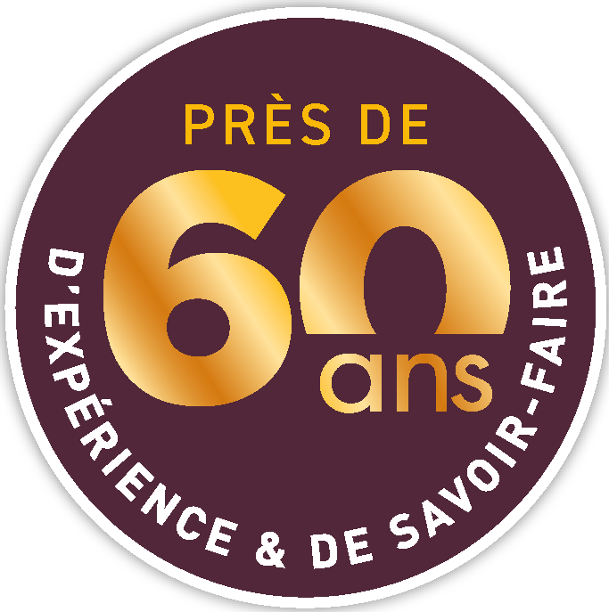 logo pres de 60 ans weisz