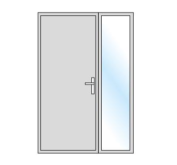 Rubrique Porte_ouverture_Porte deux vantaux tierces_Photo