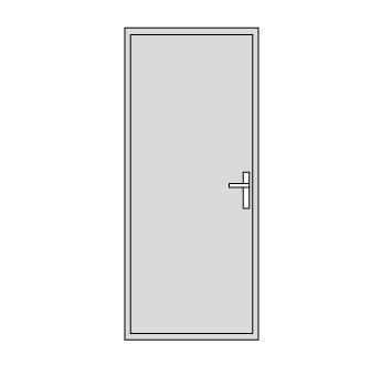 Rubrique Porte_ouverture_Porte un vantail_Photo Rubrique Porte_ouverture_Porte un vantail_Weisz