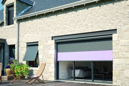 Volet roulant aluminium grande dimension