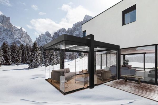 Parois vitrées pour pergola bioclimatique-Weisz Clamart Parois vitrées pour pergola bioclimatique-Weisz Clamart