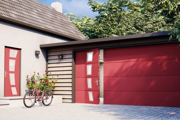 PORTE_DE_GARAGE_DECORATION_WEISZ_PARIS Choisir de coordonner sa porte de garage au reste de son habitation