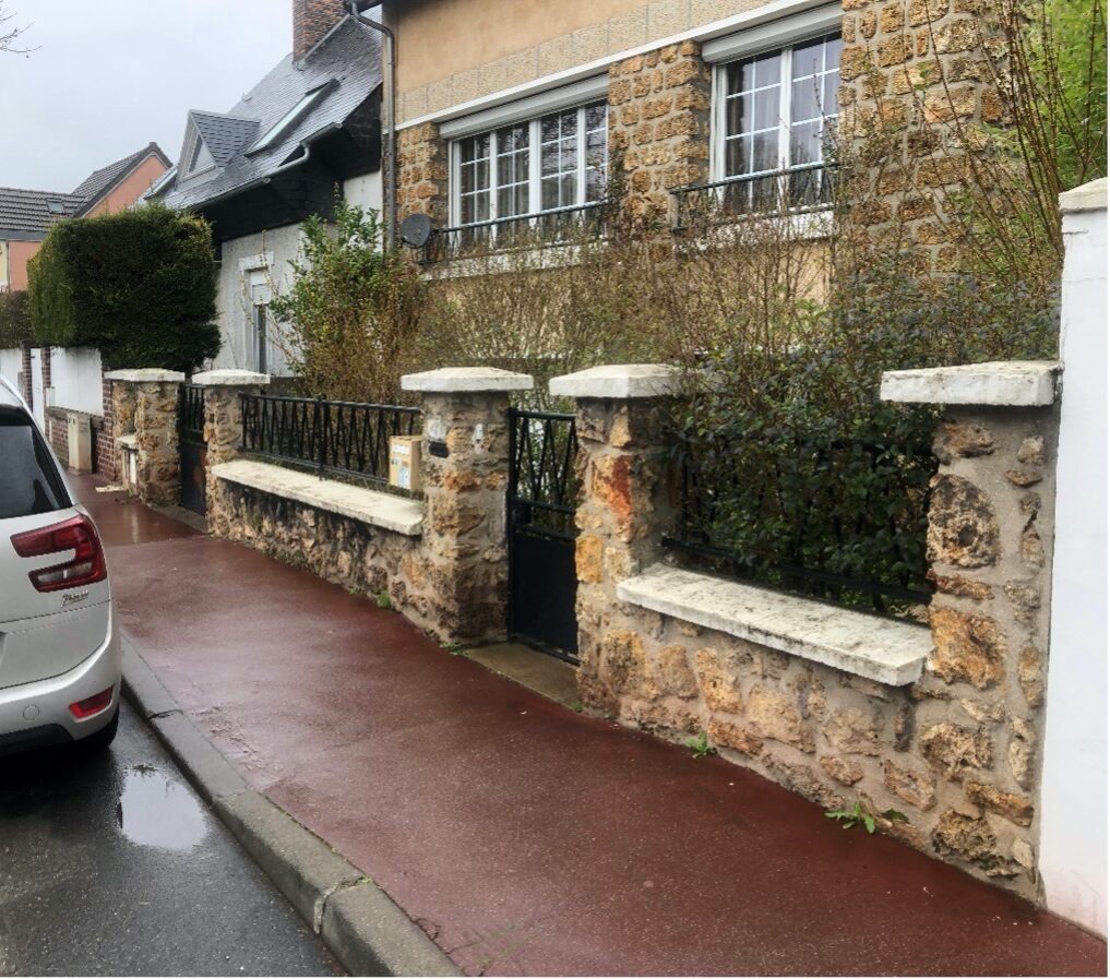 Clamart ancien portail abime avant changement par WEISZ Clamart ancien portail abime avant changement par WEISZ