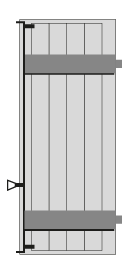 illustration volet battant assemblée -barre - weisz