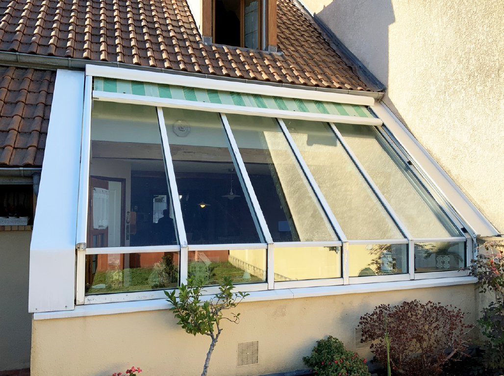 WEISZ - Rénovation d'une verrière sur toiture - Vélizy- Villacoublay - Problème infiltration - Solution gamme Energie Rénoval
