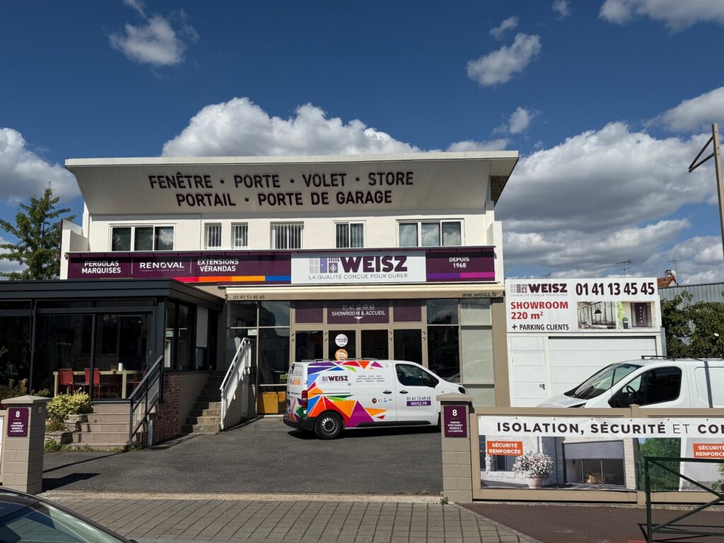 showroom Weisz Menuiseries Clamart
