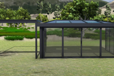 3d veranda pergola