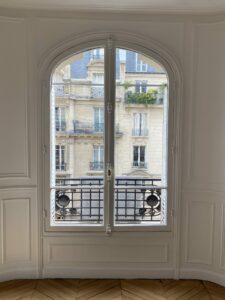 fenetre cintree ance se panier - batiment haussmanien