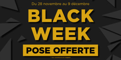 offre black week WEISZ : pose offerte